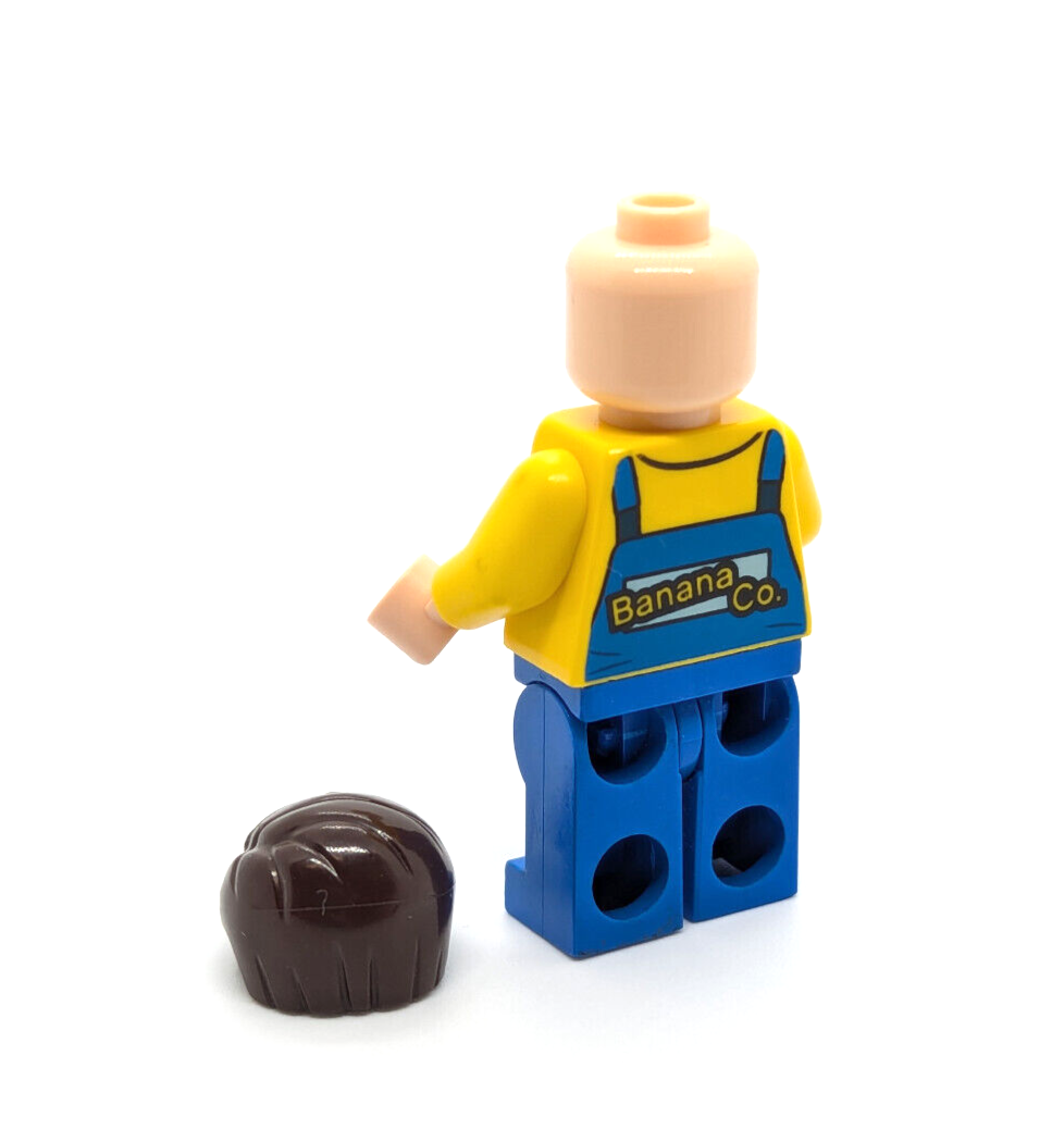 LEGO Truck Driver Minifigure (sh0149) DC Justice League 76026 Banana Overalls