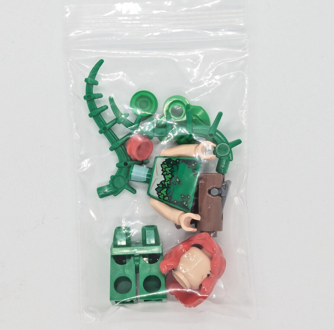 New DC Lego Minifigure - Poison Ivy Green Outfit (sh550) Batman II 76117