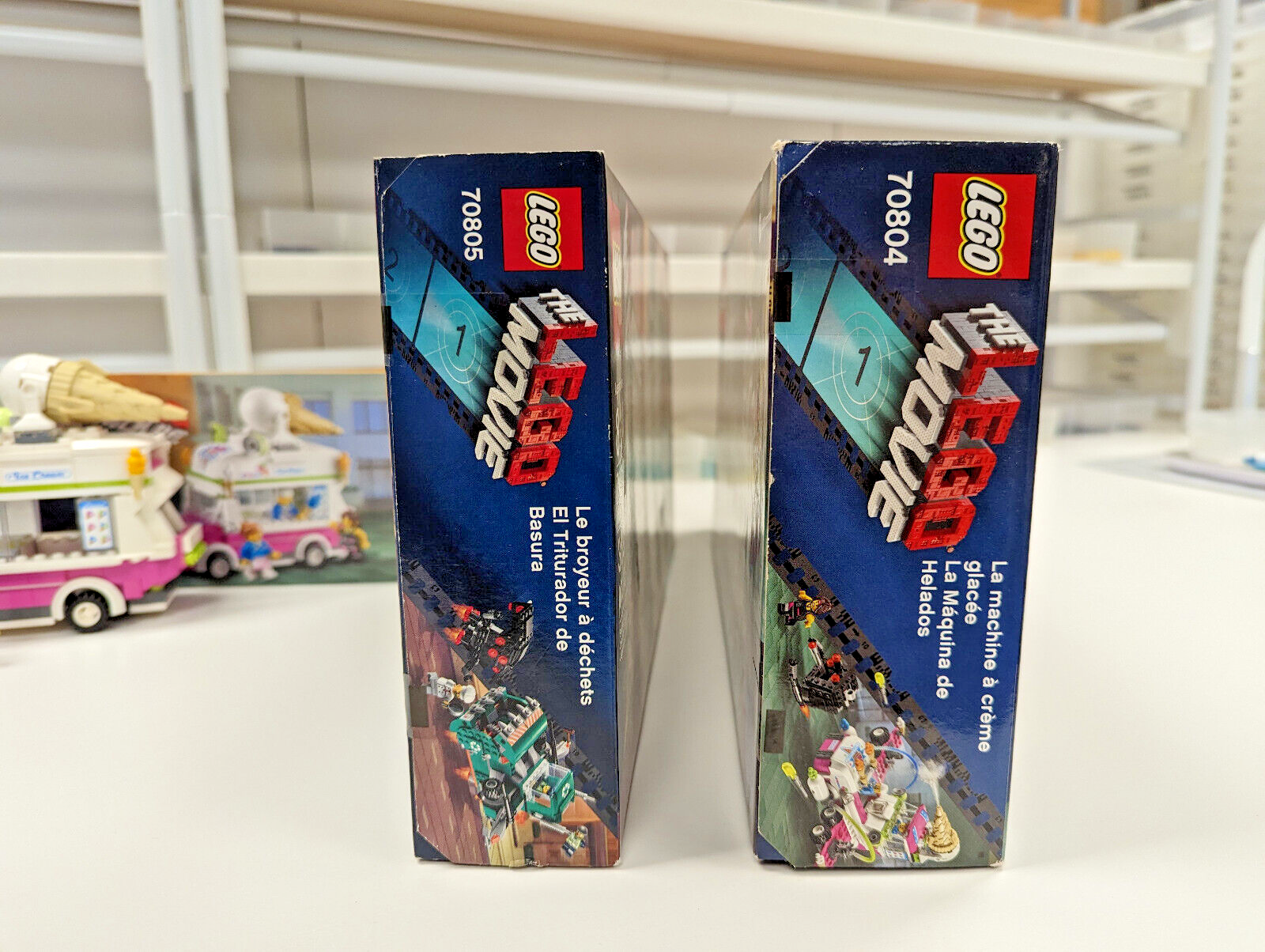 The LEGO Movie Set Lot: Trash Chomper 70805 & Ice Cream Machine 70804 - StudBee
