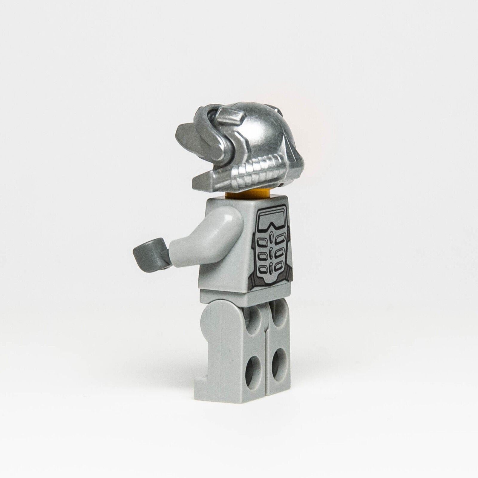 Lego Power Miners Minifigure - Duke, Gray Outfit (pm031) 8191 Lavatraz Miner - StudBee