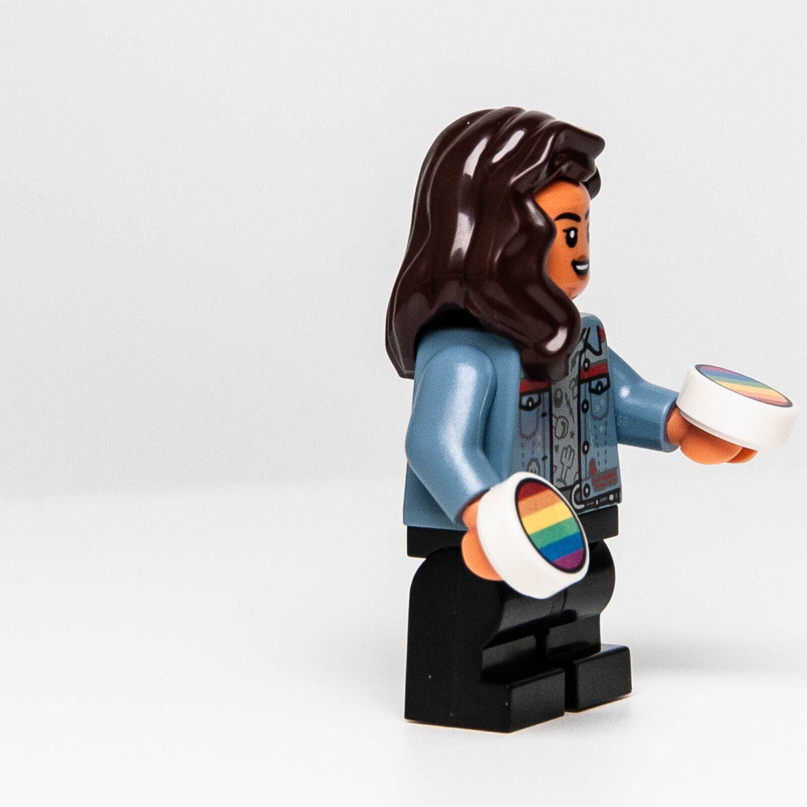 NEW LEGO America Chavez Minifigure from 76205 Doctor Strange (sh801) - StudBee