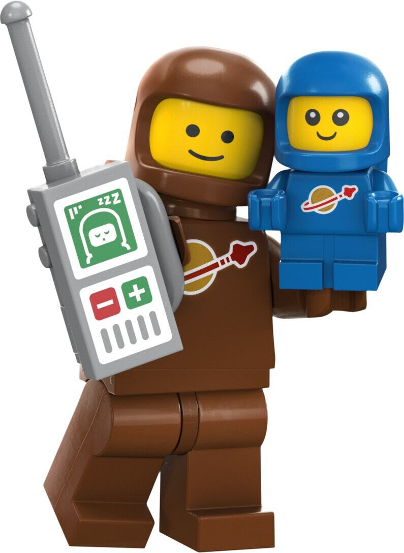 SEALED Lego 71037 CMF Series 24 Brown Astronaut & Space Baby Benny (col24-3) (sp - StudBee