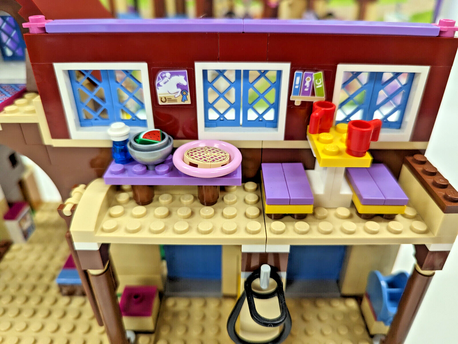 LEGO Friends Heartlake Riding Club 41126 Horse Stables 100% Complete Box Manuals - StudBee