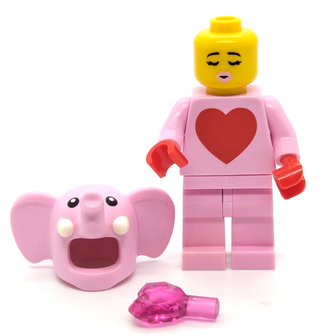 New LEGO BAM 2020 Minifigure - Love Elephant (hol198) Valentine's Day - StudBee