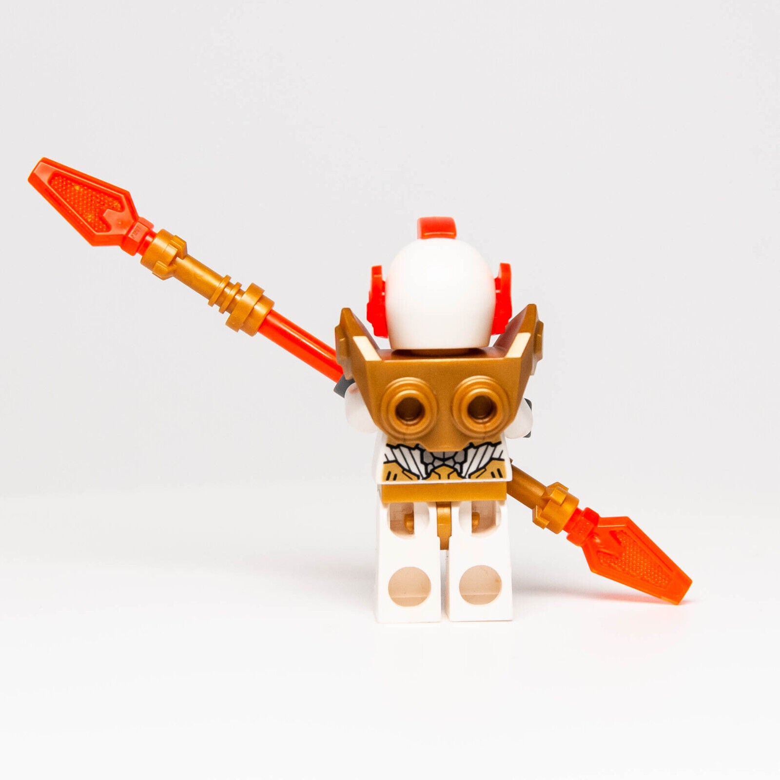 LEGO Nexo Knights - Lance Pearl Gold Armor Minifigure - 72001 (nex141) - StudBee