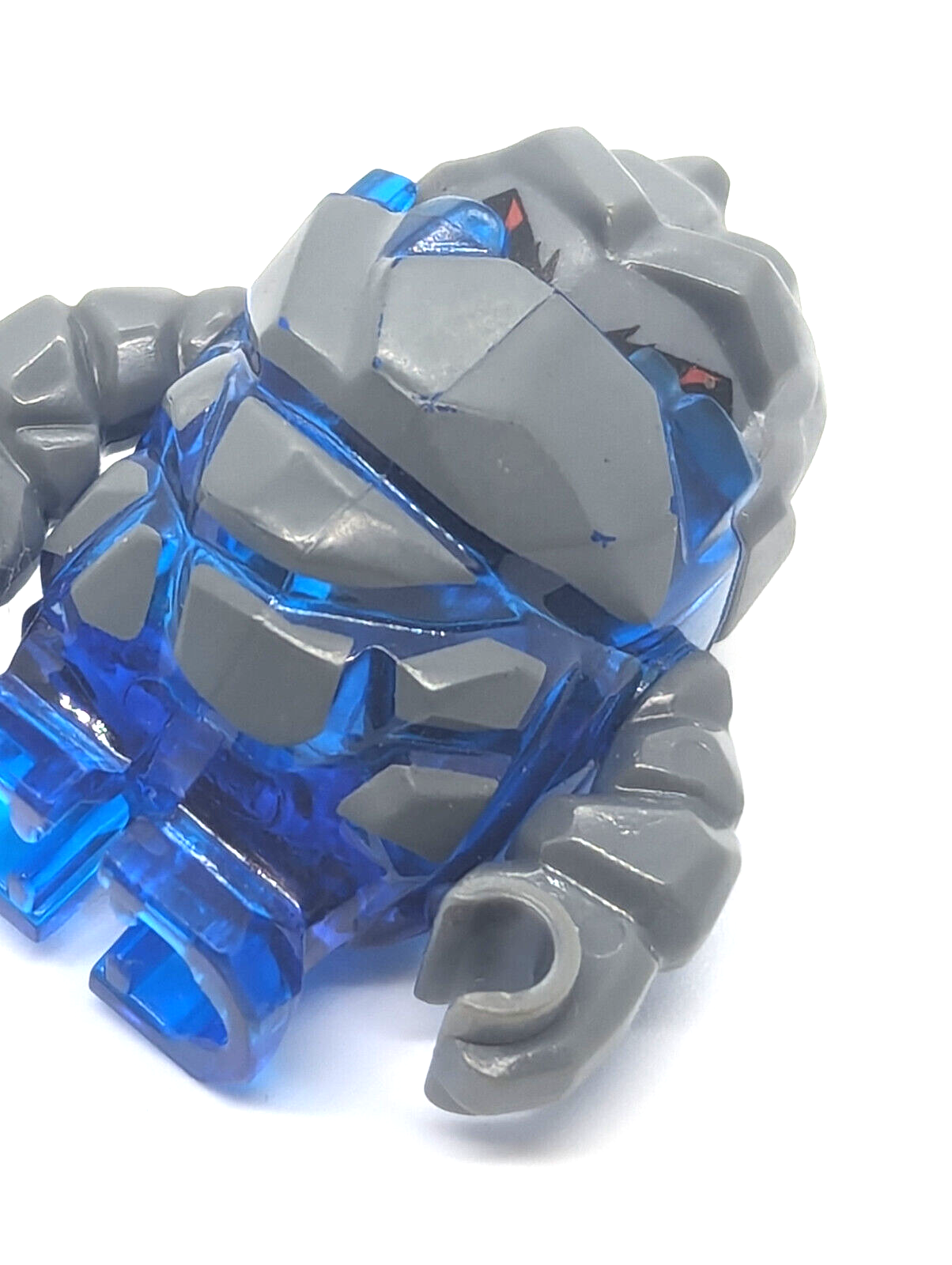 Lot of 4: Lego Power Miners Minifigures w/ Rock Monster & Crystals 8960 8188 (pm - StudBee