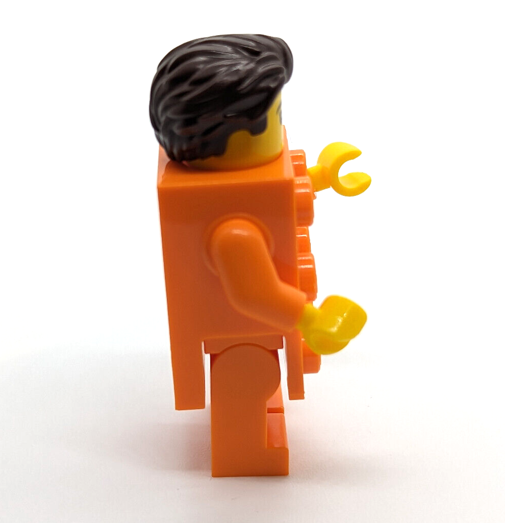 New Lego BAM 2023 Orange Brick Costume Minifigure w/ Camera - StudBee