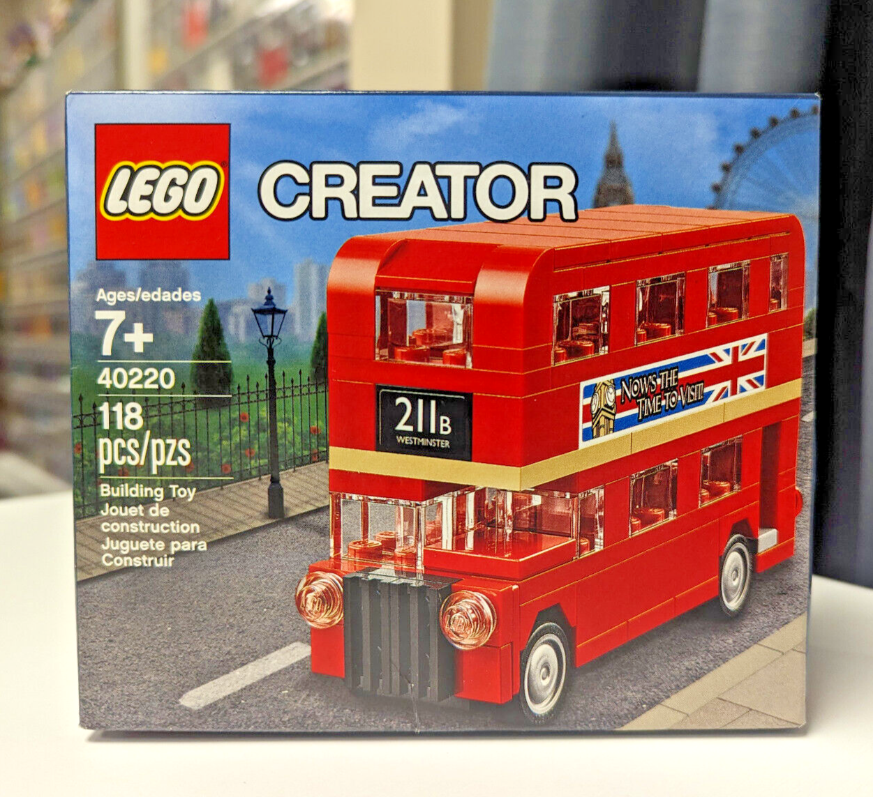 New SEALED Lego Creator 40220 Mini London Red Double Decker Bus - StudBee