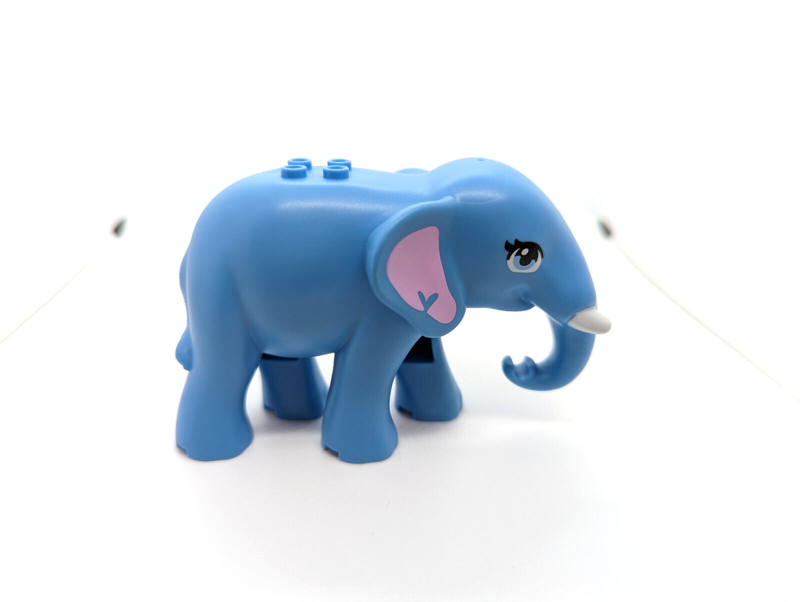 Lego Friends Large Blue Elephant (67419pb01) Jungle Animal Pachyderm 41424 (frnd - StudBee