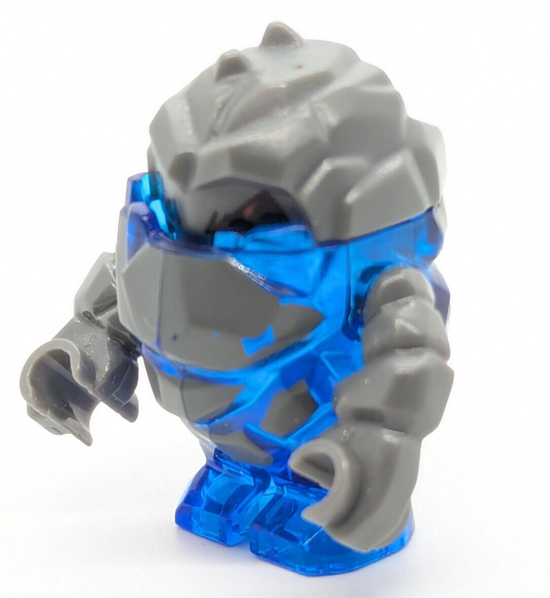 Lego Power Miners 8707 Minifig Lot:  Engineer & Glaciator Blue Rock Monster (pm - StudBee