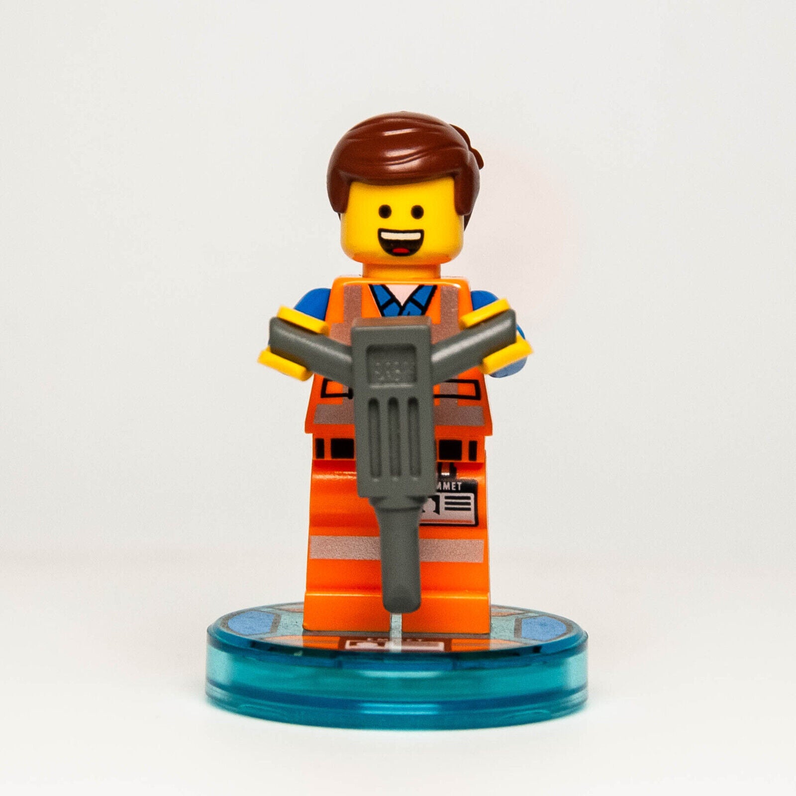 Lego Movie Minifigure - Emmet w/ Dimensions Base Tag 71212 (tlm072) 70814 - StudBee