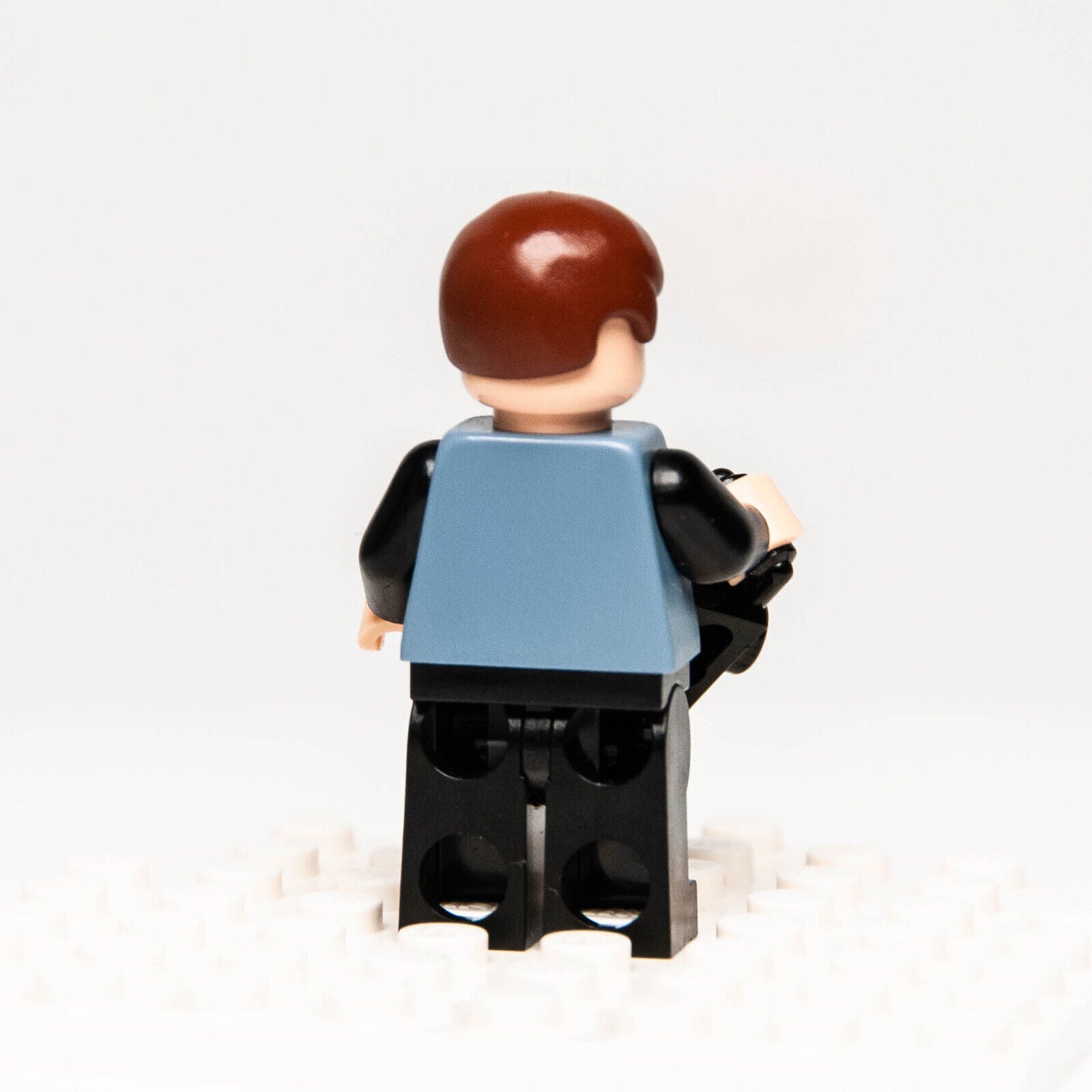 Lego Spider-Man Minifigure - Peter Parker 3 w/ Camera (spd031) 4856 Hideout - StudBee