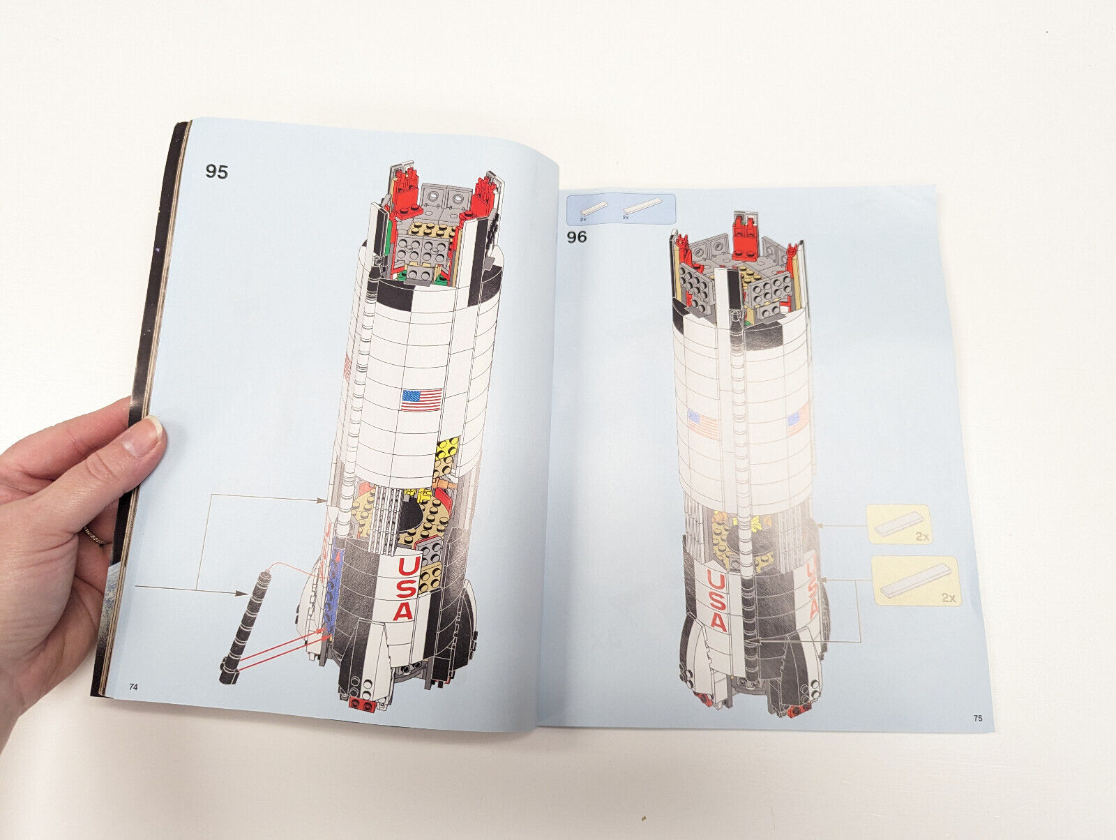 LEGO 21309 Ideas NASA Apollo Saturn V - **Building -Instruction Booklet ONLY** - StudBee
