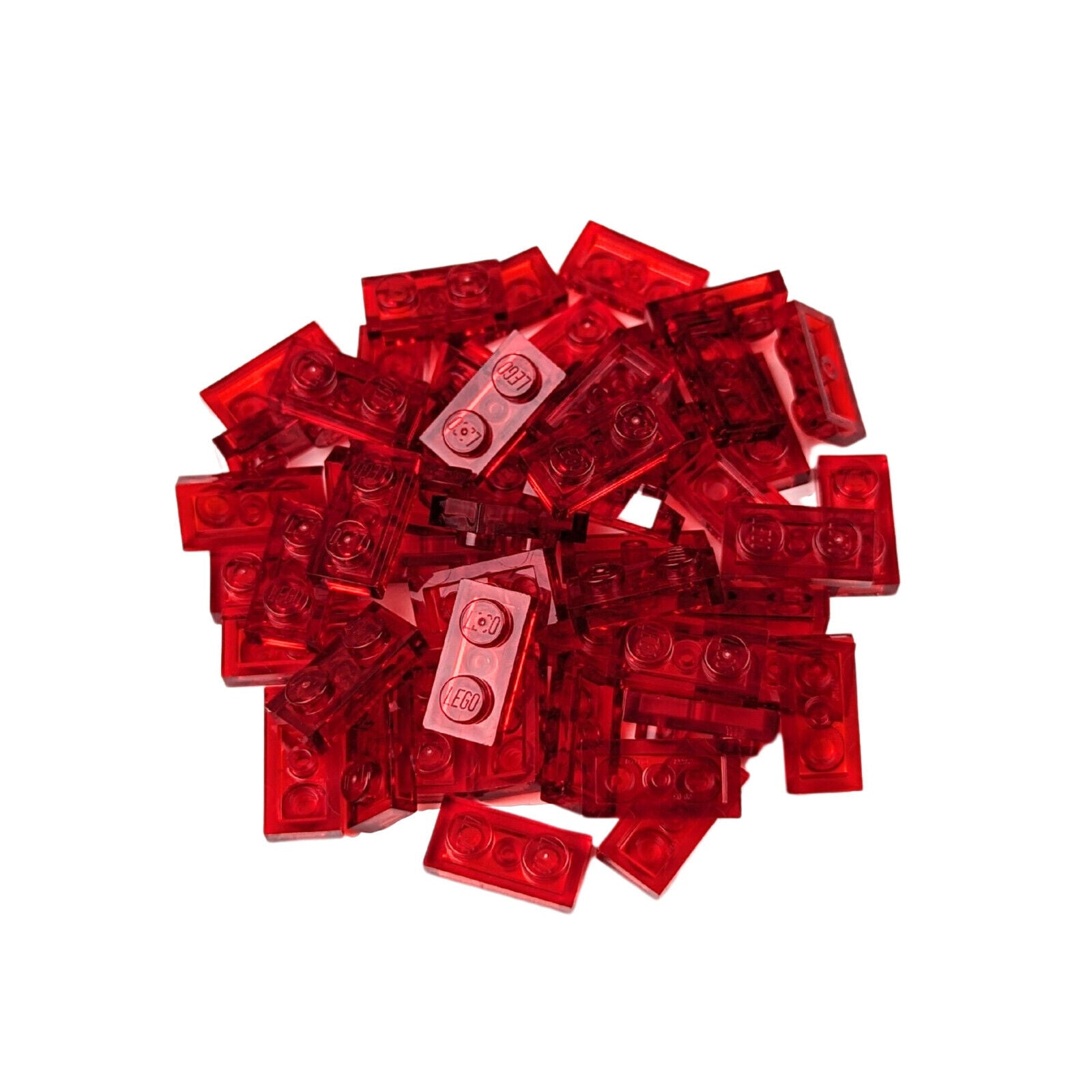 NEW LEGO  - 1 x 2 Plate - #3023 - 50 Pieces - 20+ Colors Available - StudBee