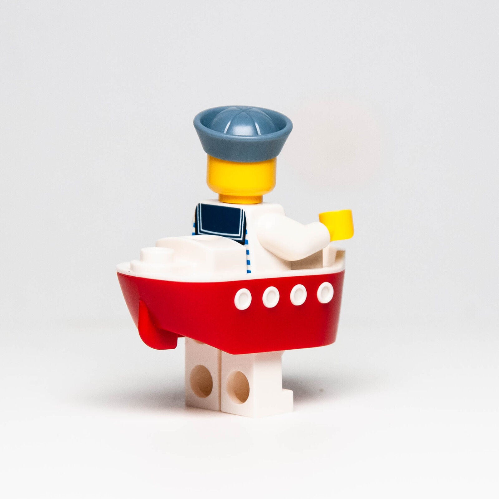 New LEGO 2023 BAM Minifigure - Red Ferry Boat Costume Sailor Guy - StudBee
