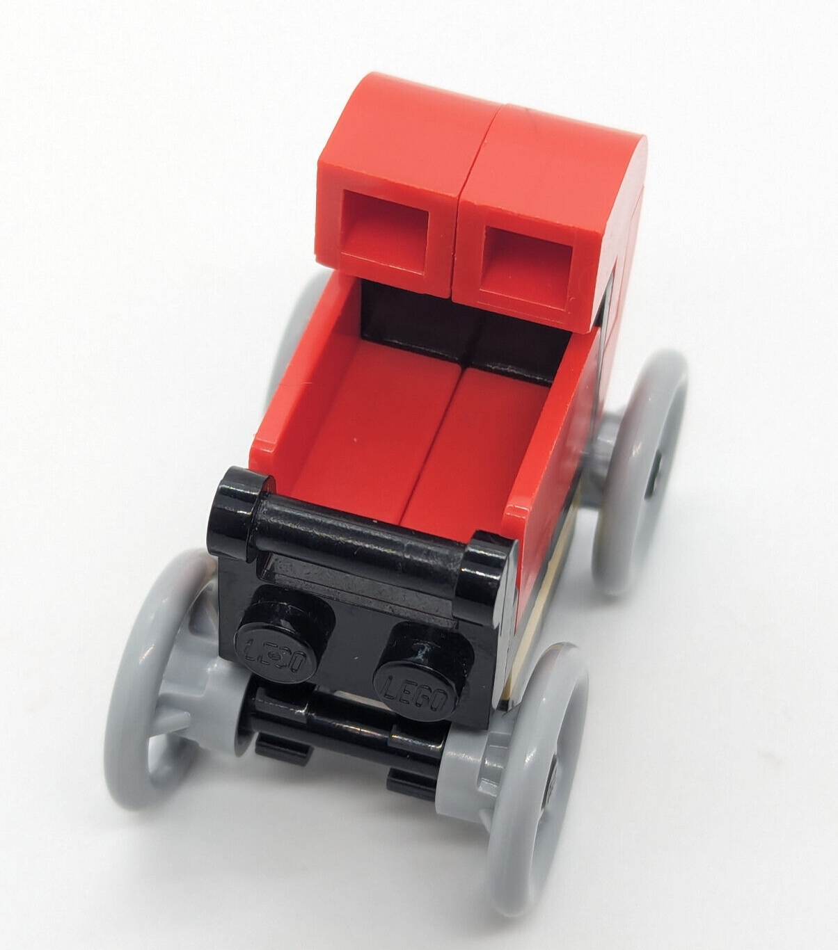 LEGO Minifigure Red Stroller - Baby Boy Girl Infant Sitter Shower 10255 Pram