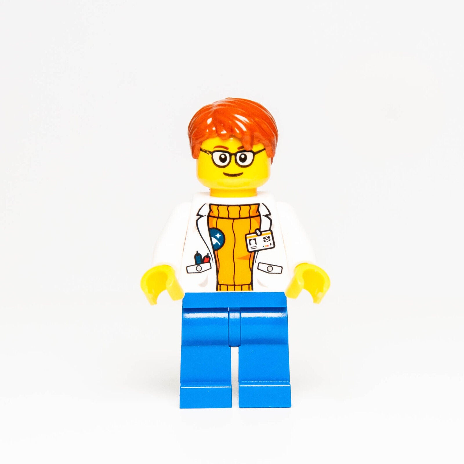 LEGO Male Scientist Minifigure Arctic (cty0552) 60062 Icebreaker Lab (brr