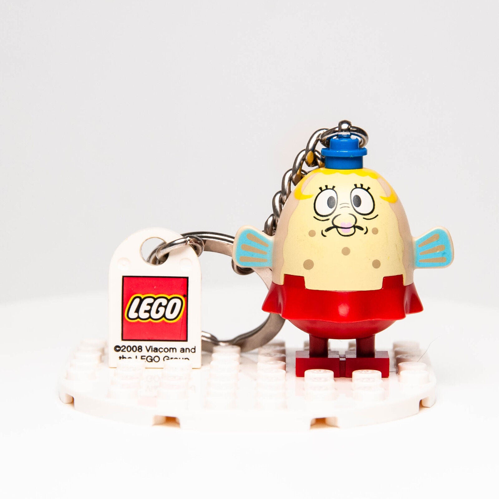 Lego Spongebob Squarepants Key Chain - Mrs. Puff 852238 (bob006) 4982 Boating - StudBee