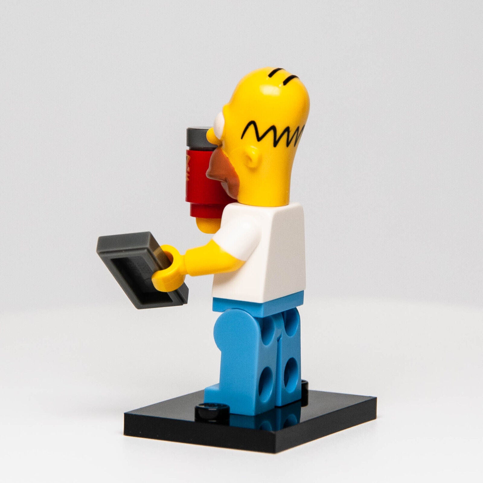 LEGO Homer Simpson Minifigure w/ Buzz Soda & TV Remote 71005 (colsim-1) - StudBee