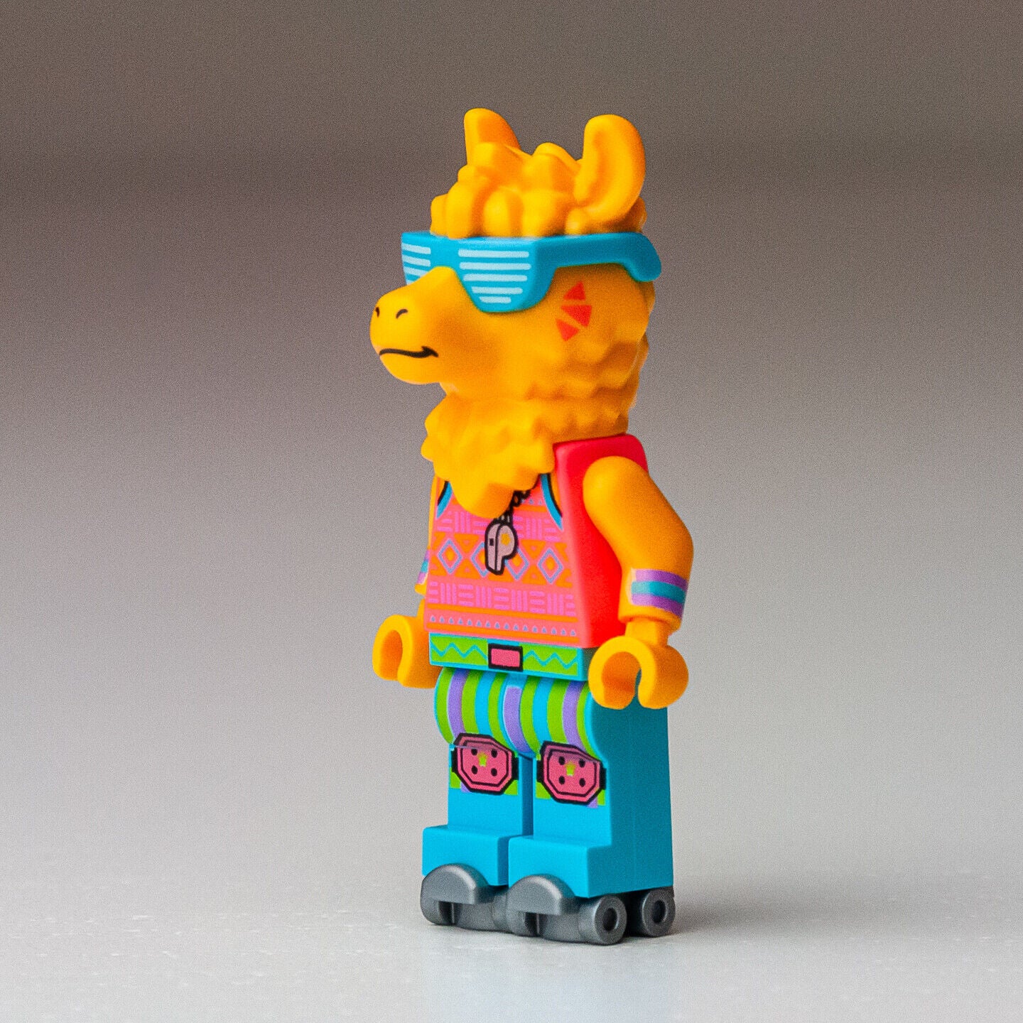 NEW Party Llama w/ Skates - BeatBox 43105 LEGO Vidiyo Minifigure (vid004a) - StudBee