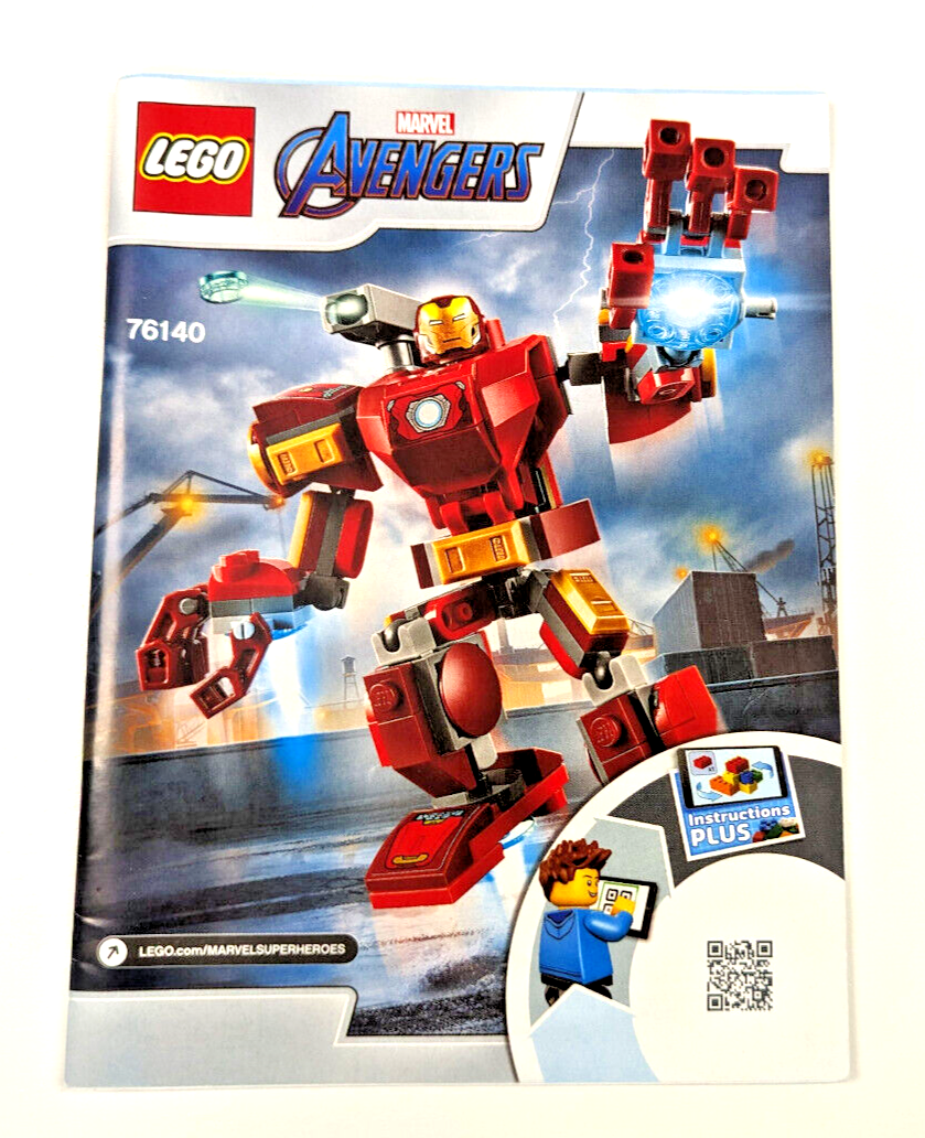 New Lego -Instruction Manual Only 76140 Iron Man Mech - StudBee