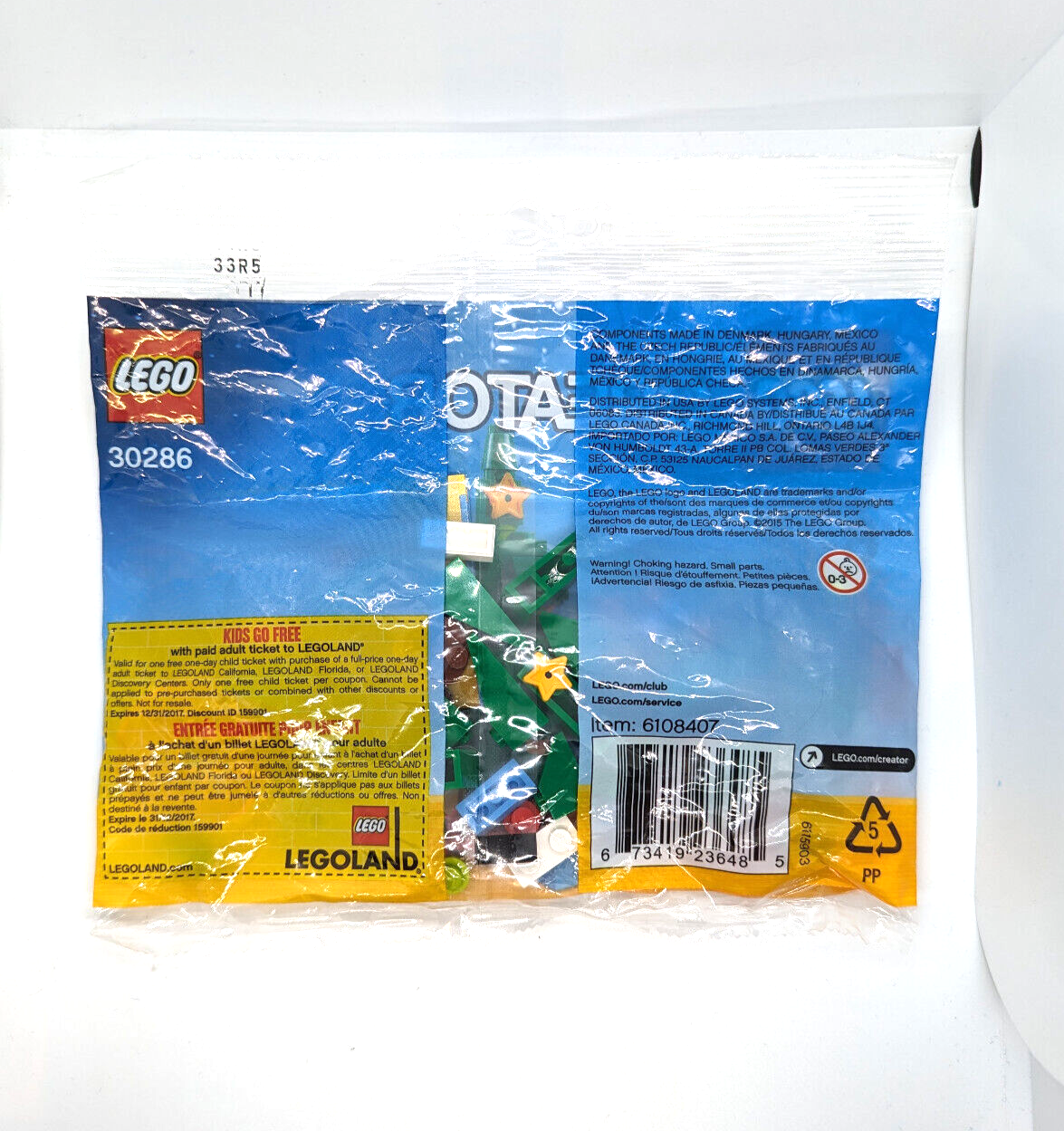 New Lego Polybag Creator Christmas Tree w/ Gifts Presents Set Holiday 30286 - StudBee