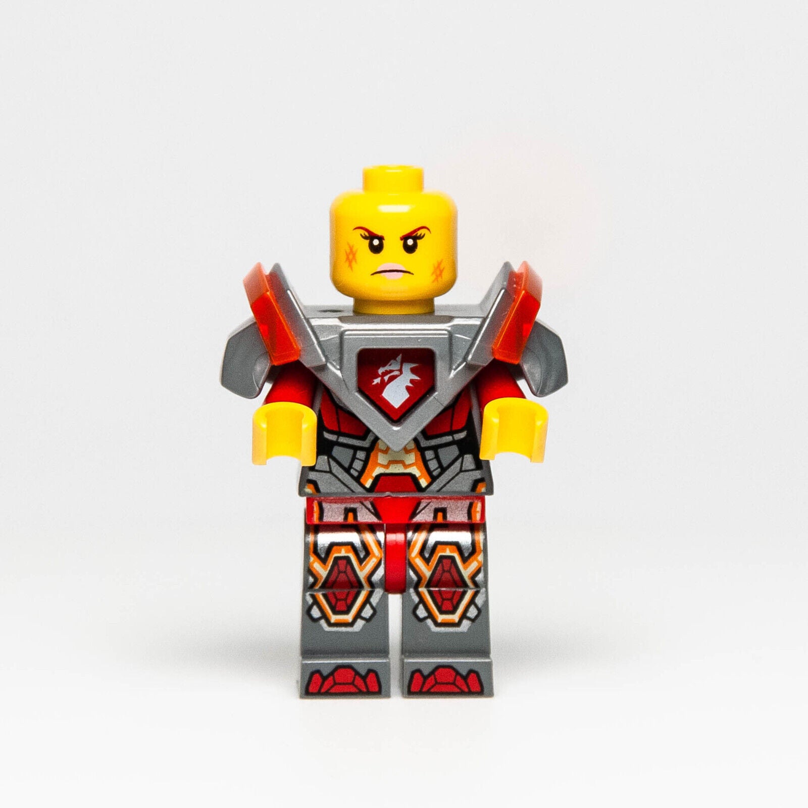 Lego Nexo Knights Minifigure - Macy Halbert (nex086) 70352 70361 70356 Armor - StudBee