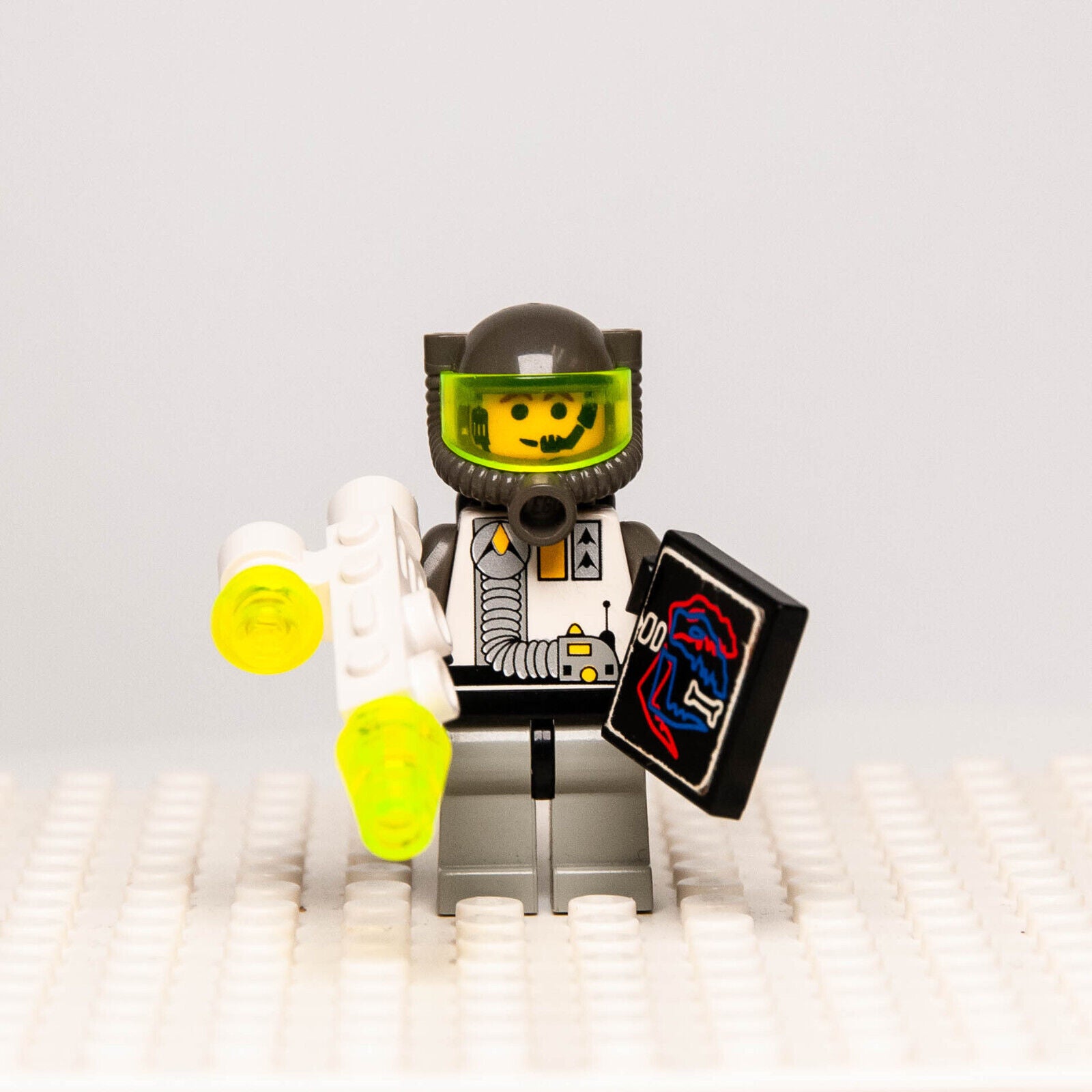LEGO Space Exploriens Minifigure - Dino Bone Detector Tile (sp012) 1737 - StudBee