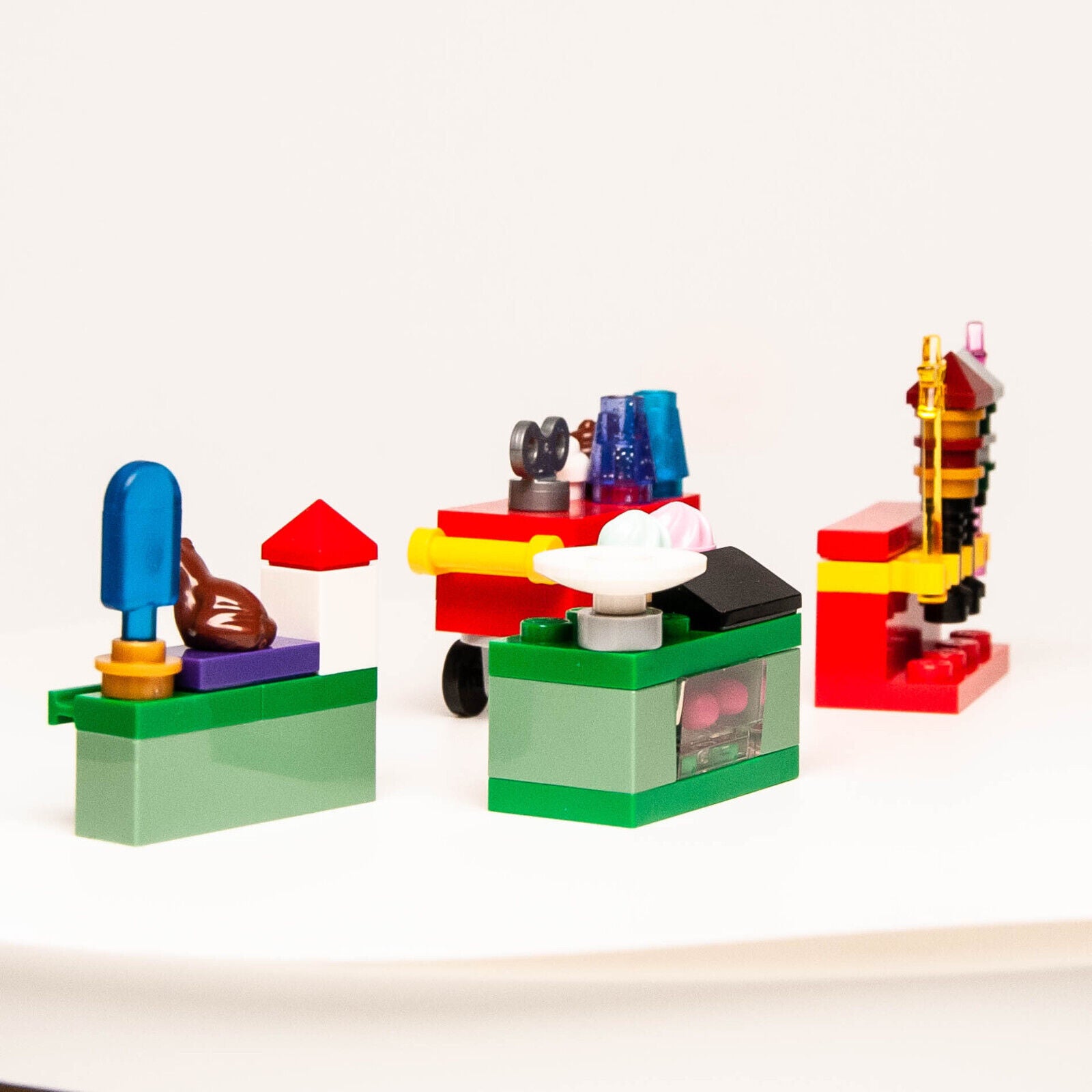 4 SEALED Mini Builds LEGO Harry Potter 2023 Advent 76418 Market Candy Stand (hp - StudBee