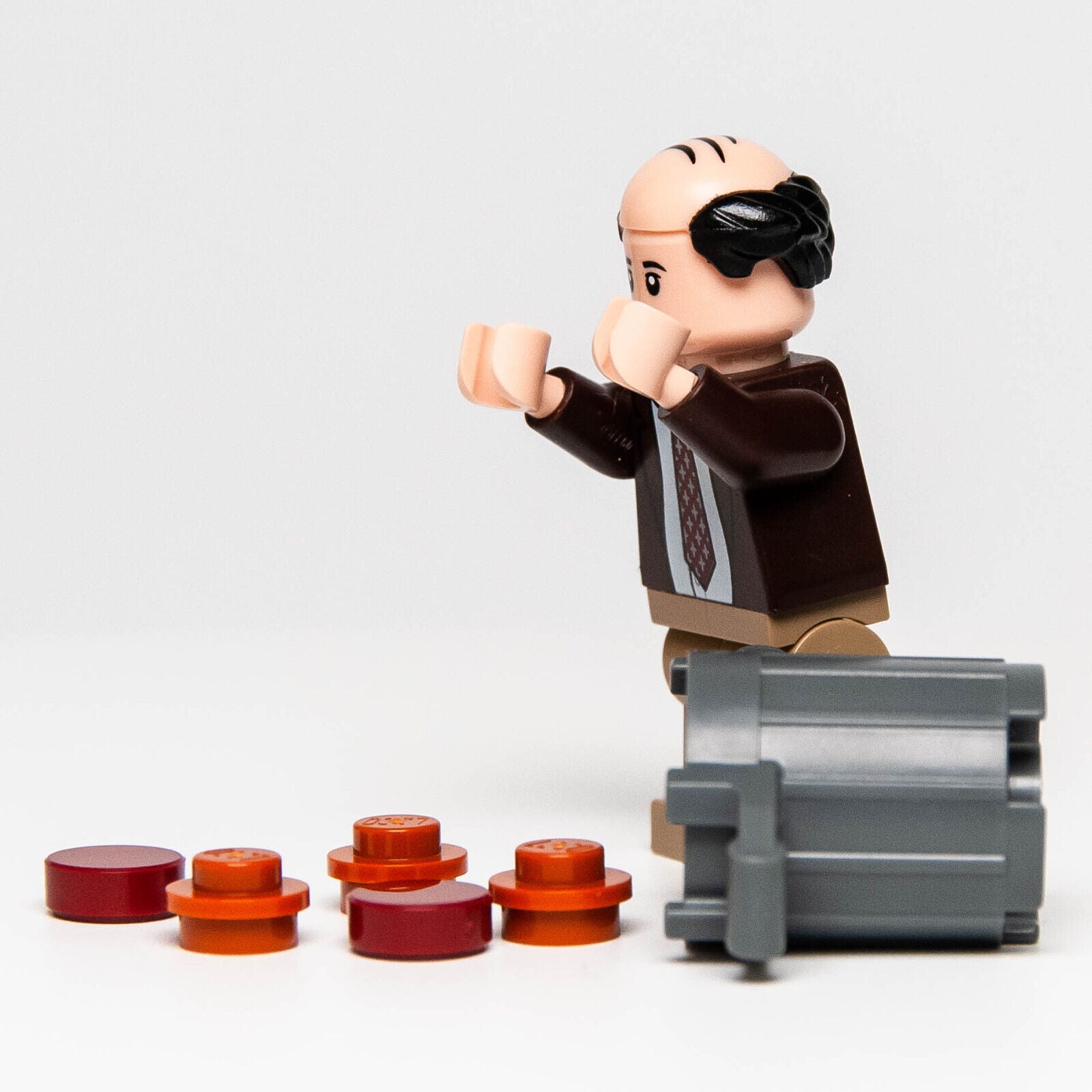 NEW LEGO The Office Minifigure - Kevin Malone (idea108) 21336 with Chili Pot - StudBee