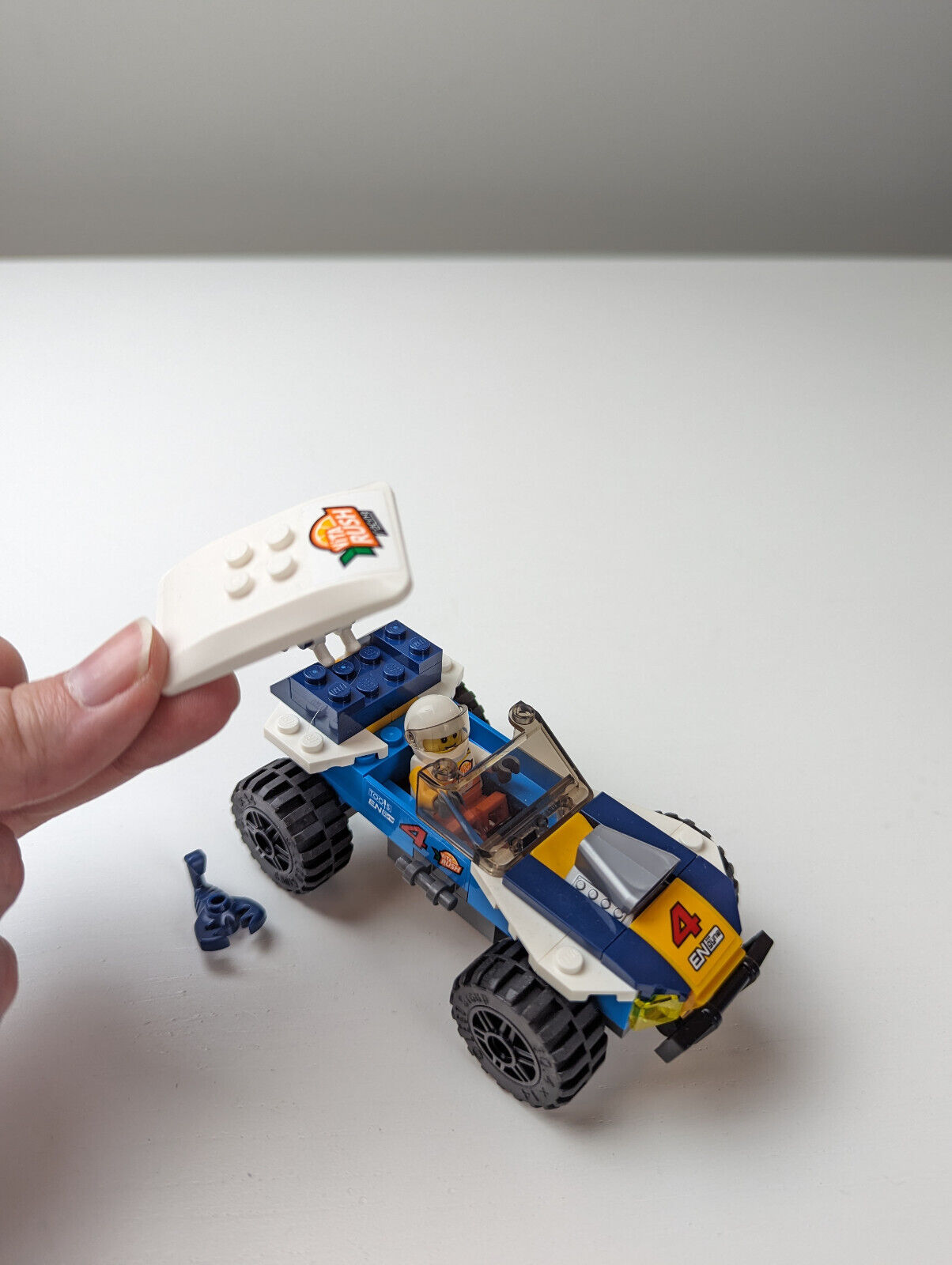 LEGO City Desert Rally Vita Rush Racer Set 60218 - 100% Complete w/ Manual, Box - StudBee