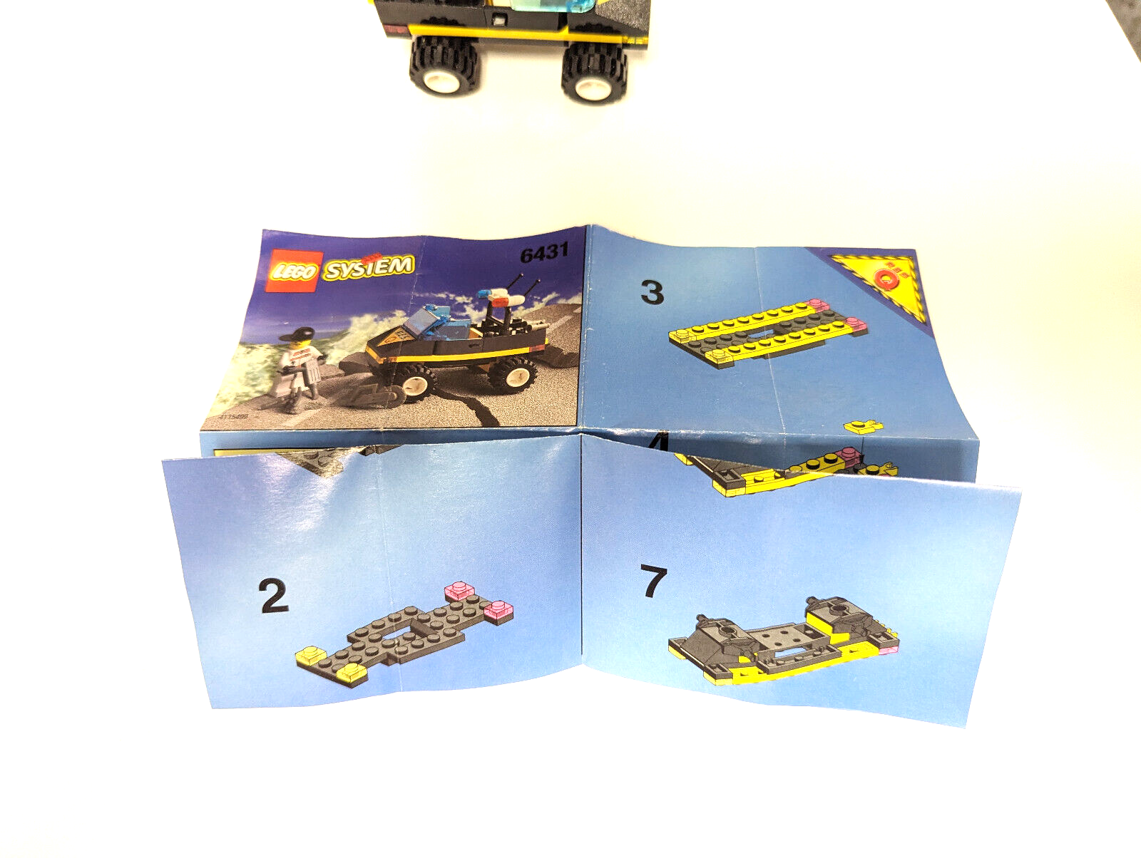 Vintage Lego Town Res-Q 6431 - Road Rescue - 100% Complete w/Instructions - StudBee
