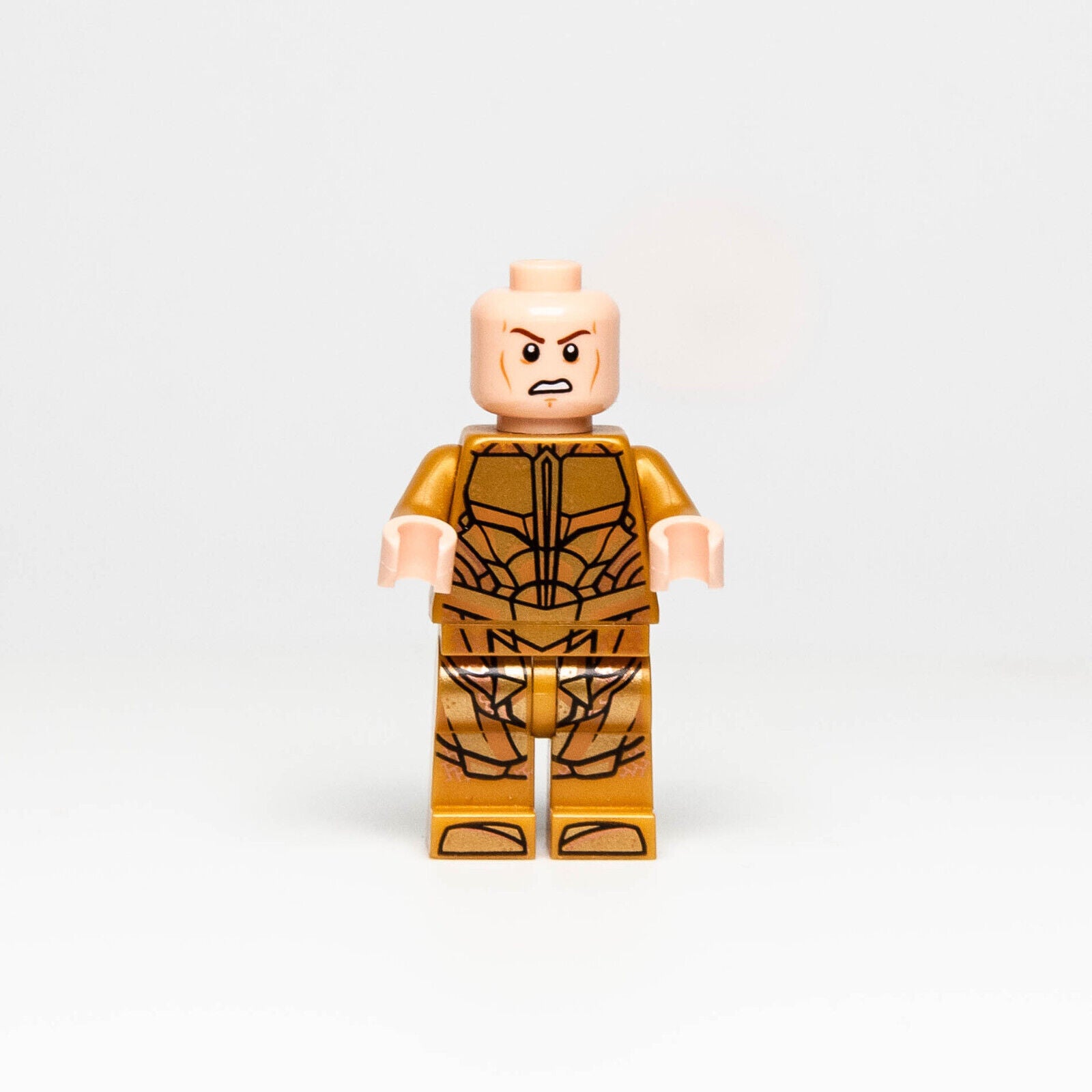 Lego Justice League Minifigure - Atlantean Guard, Angry (sh430) 76085 Atlantis - StudBee
