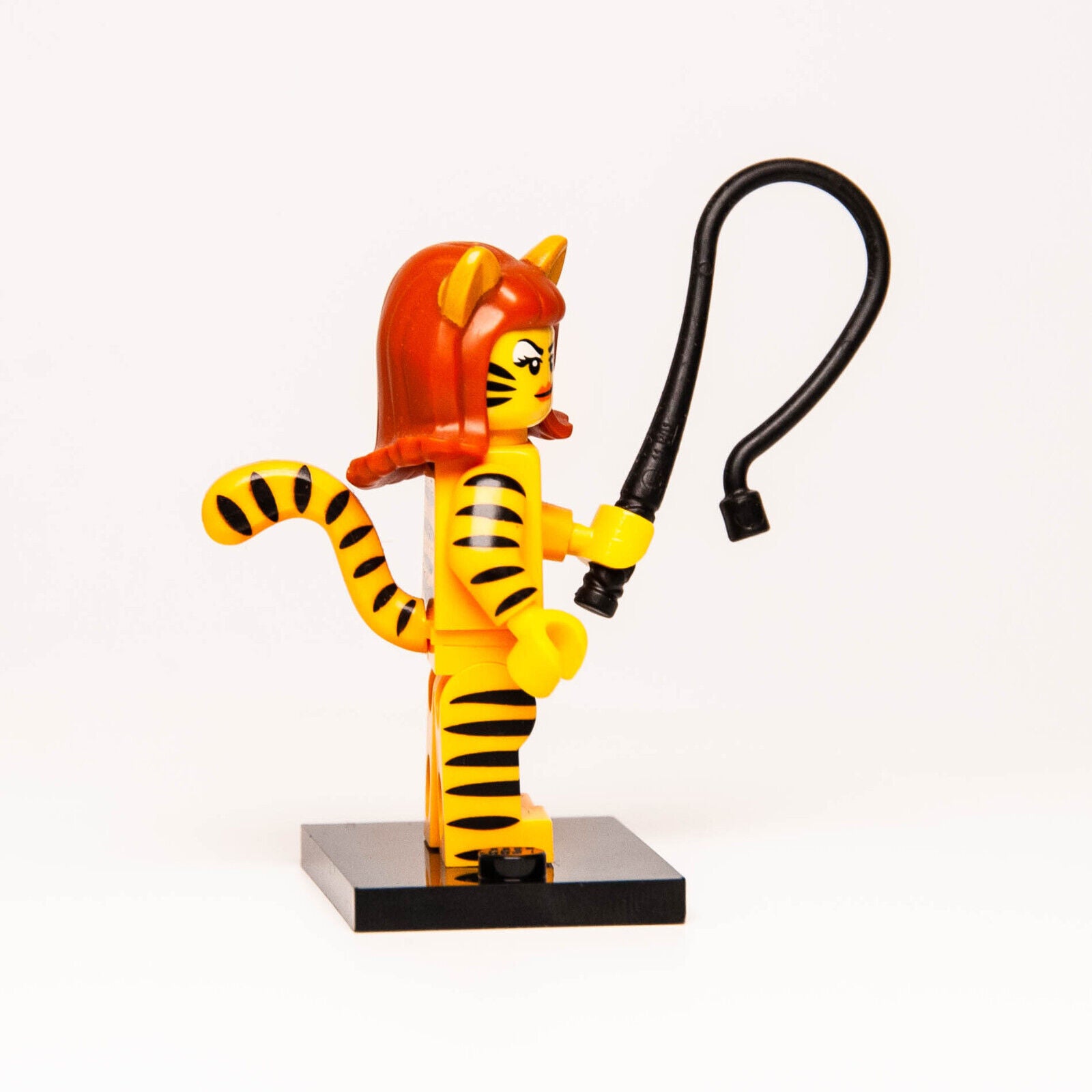 New LEGO CMF Series 14 Minifigure - Tiger Woman (col14-9) 71010 Costume (blk - StudBee