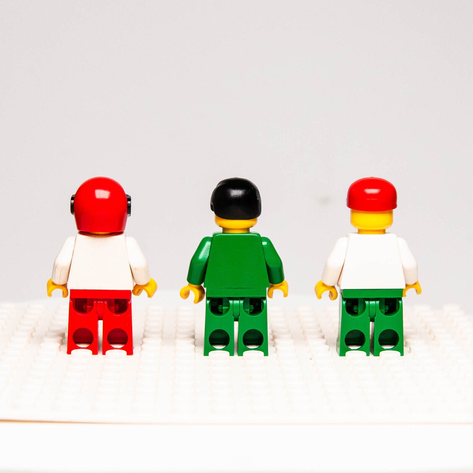 Classic Lego 4559 1990 Lot -  Octan Logo Minifigures (oct012 oct011 oct014) - StudBee