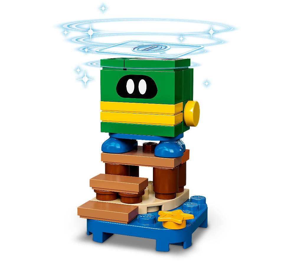 NEW LEGO Super Mario Series 4 Minifigure: Coin Coffer (char04-8) 71402 - StudBee