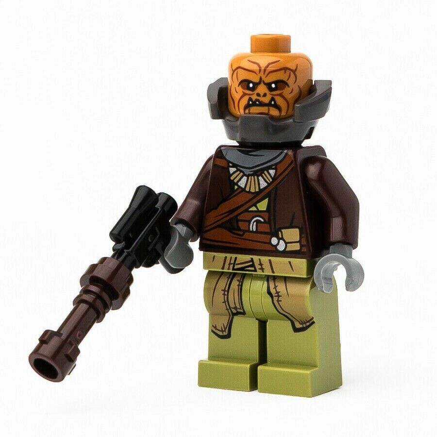 New LEGO Klatooinian Raider Armor Neck Minifigure - Star Wars - 75254 (sw1059) - StudBee