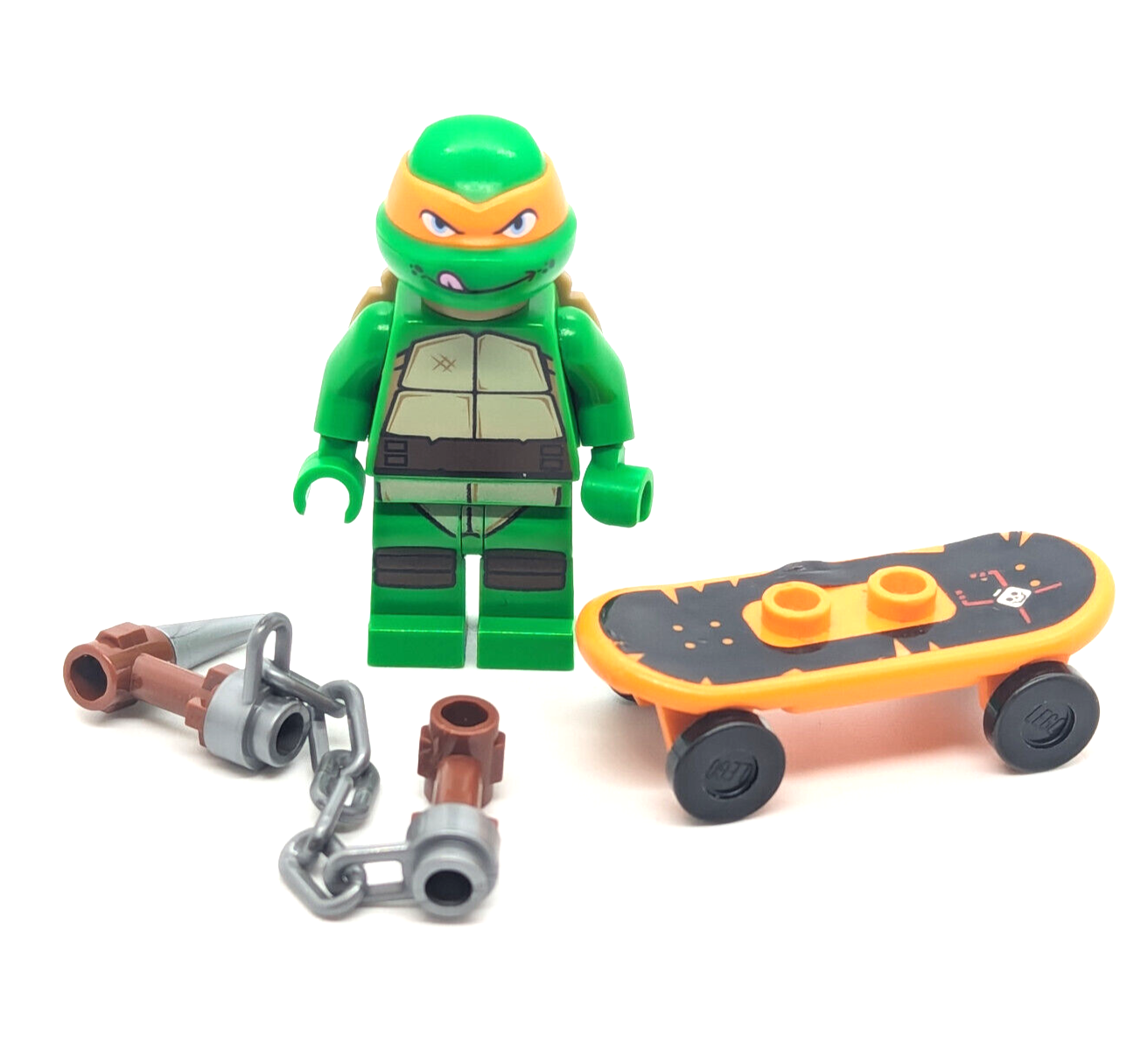 LEGO Teenage Mutant Ninja Turtles Minifigure: Michelangelo (tnt003) 79104 30271 - StudBee