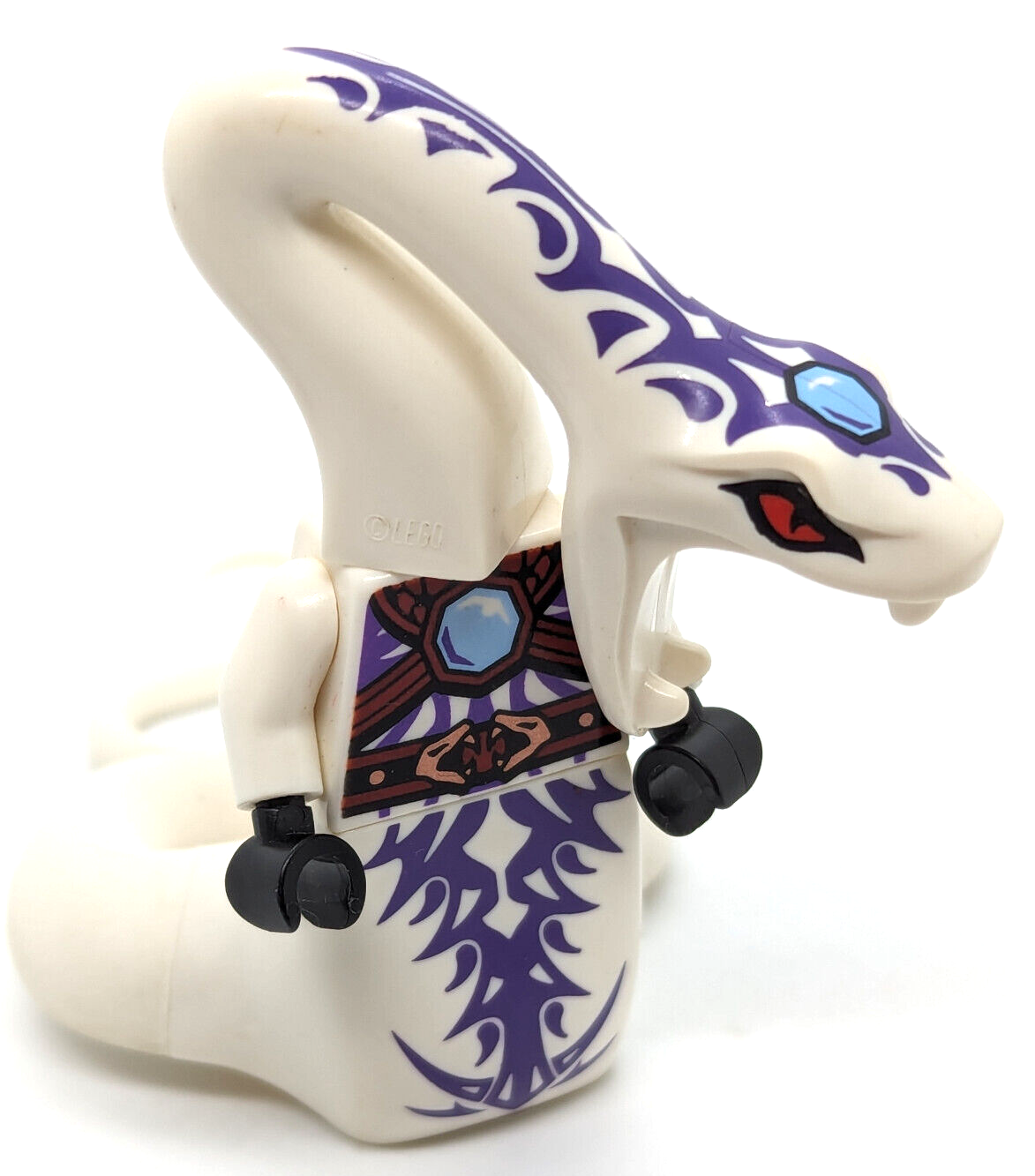 LEGO Ninjago Pythor Chumsworth - White & Purple Minifigure (njo131) 70750 - StudBee