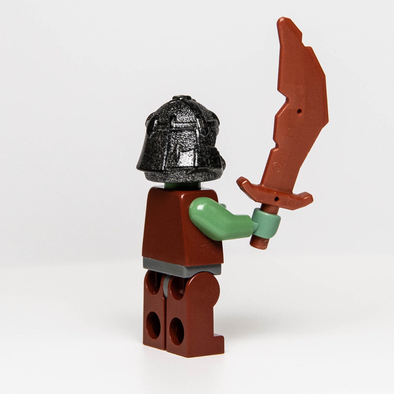 LEGO Fantasy Era Castle Troll Warrior 3 Orc Minifigure (cas368) w/ Copper Sword - StudBee