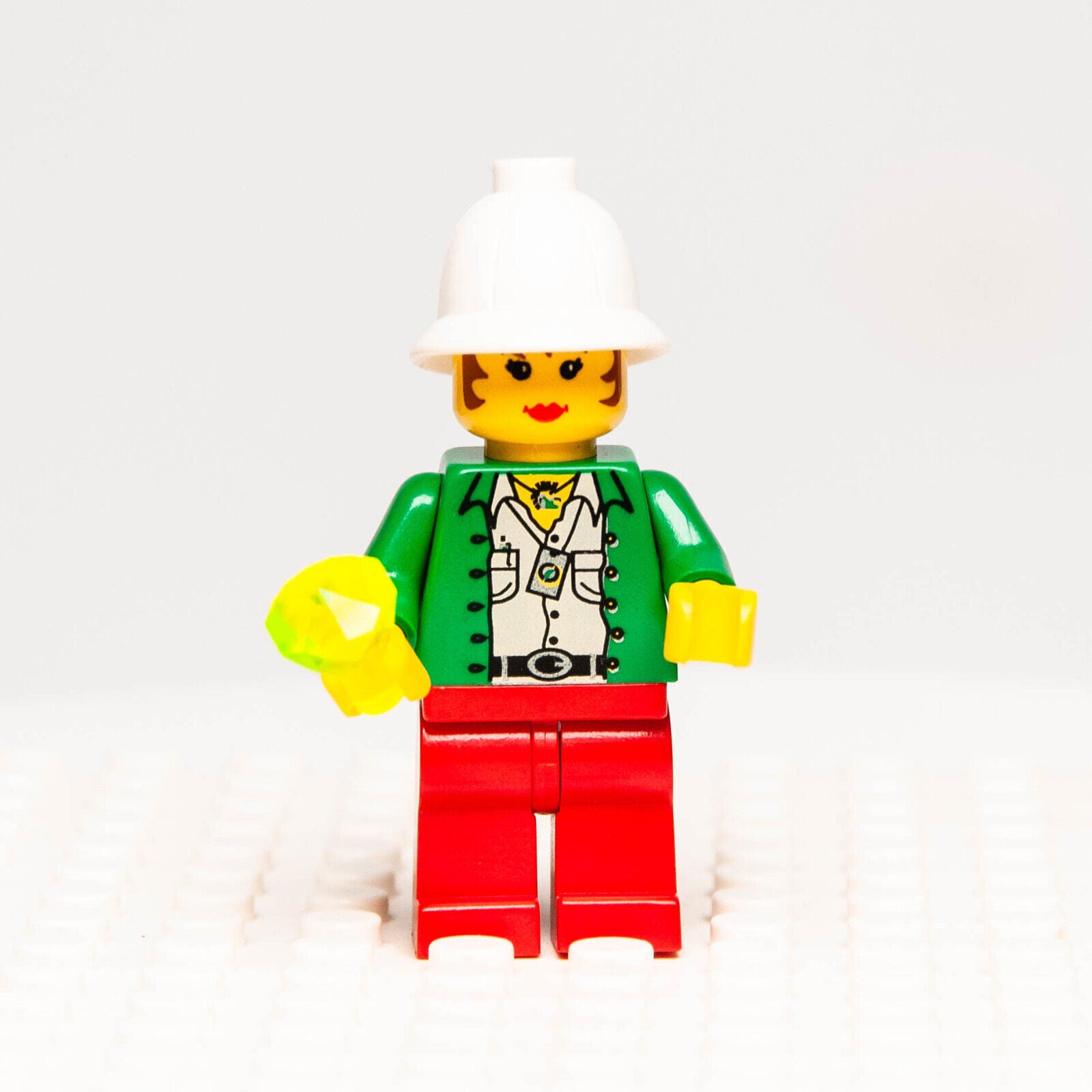 Lego Adventurers Jungle Gail Storm / Pippin Reed Minifigure (adv016) 5986 5987 - StudBee