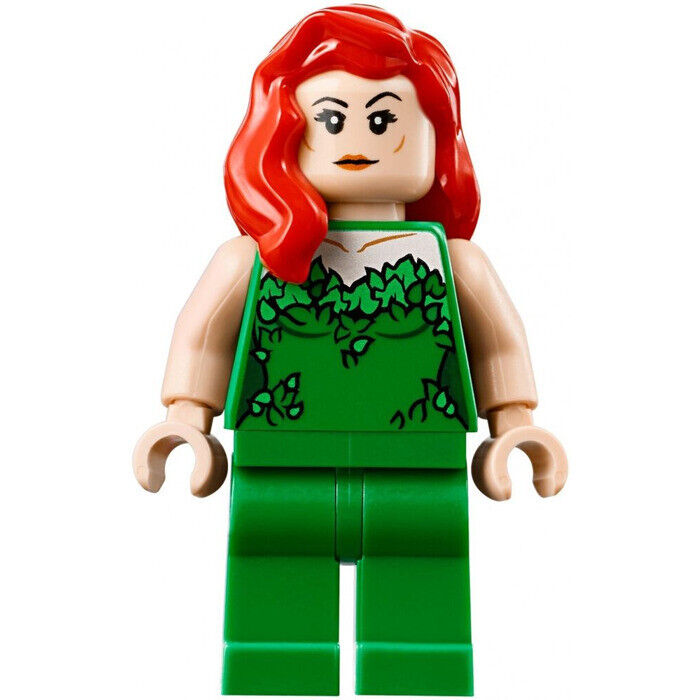 New DC Lego Minifigure - Poison Ivy Green Outfit (sh550) Batman II 76117 - StudBee