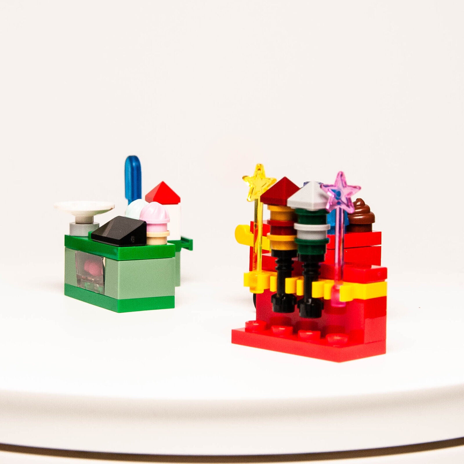 4 SEALED Mini Builds LEGO Harry Potter 2023 Advent 76418 Market Candy Stand (hp - StudBee