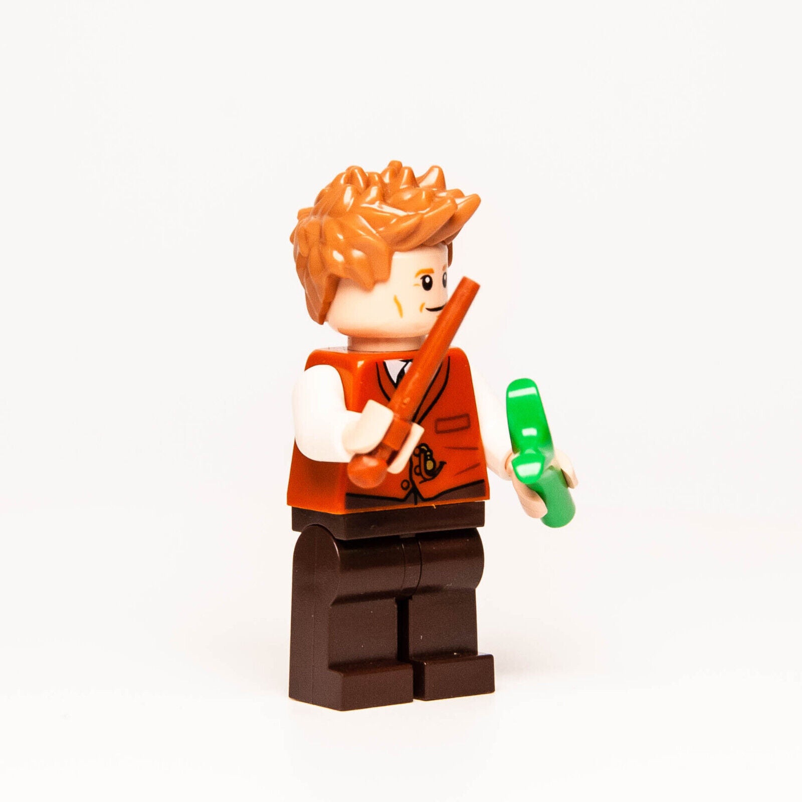 LEGO Fantastic Beasts Minifigure - Newt Scamander (hp165) 75952 Dark Orange Vest - StudBee