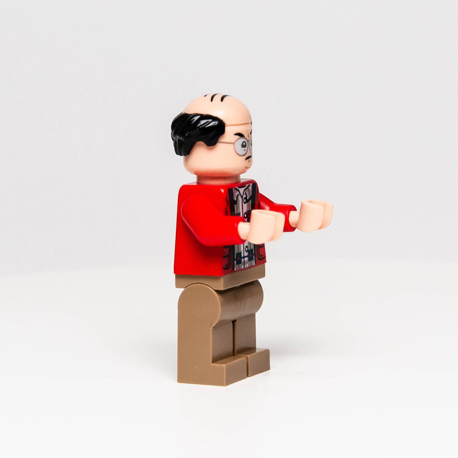NEW Lego Minifigure George Costanza (idea092) Seinfeld 21328