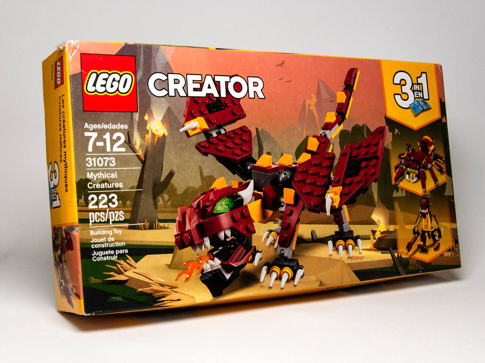 NEW LEGO Creator 3 in 1 Mythical Creatures - Retired Set 31073 - SEALED! - StudBee