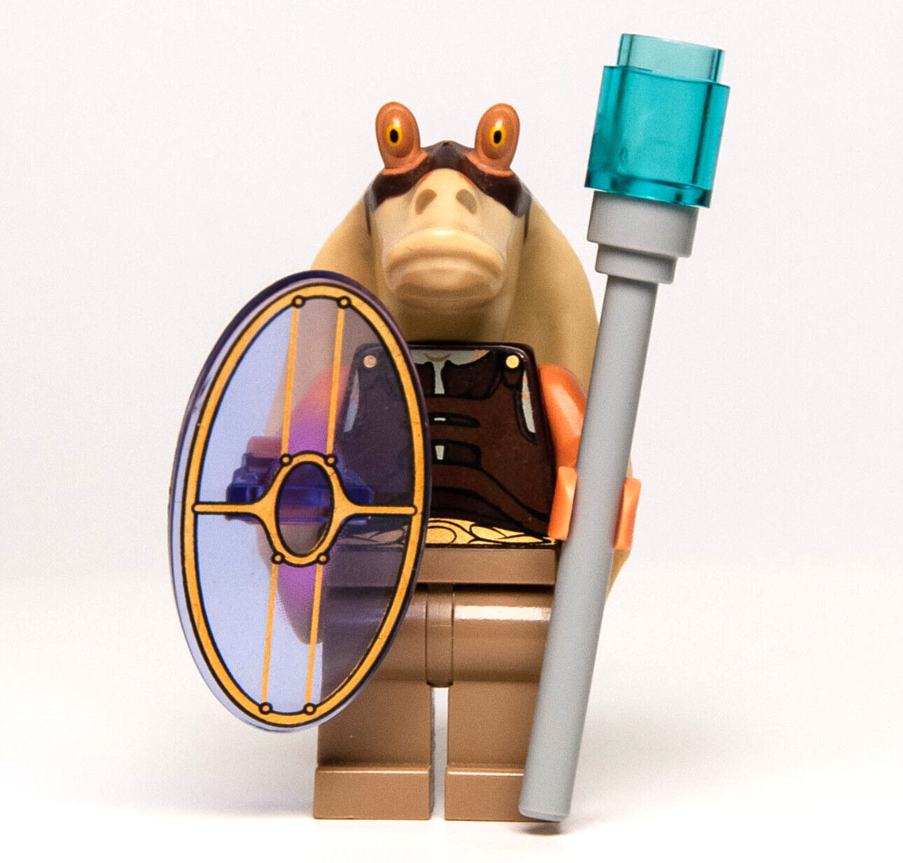 LEGO Minifigure Star Wars Gungan Soldier w/ Shield (sw0302) 9509 7929 - StudBee