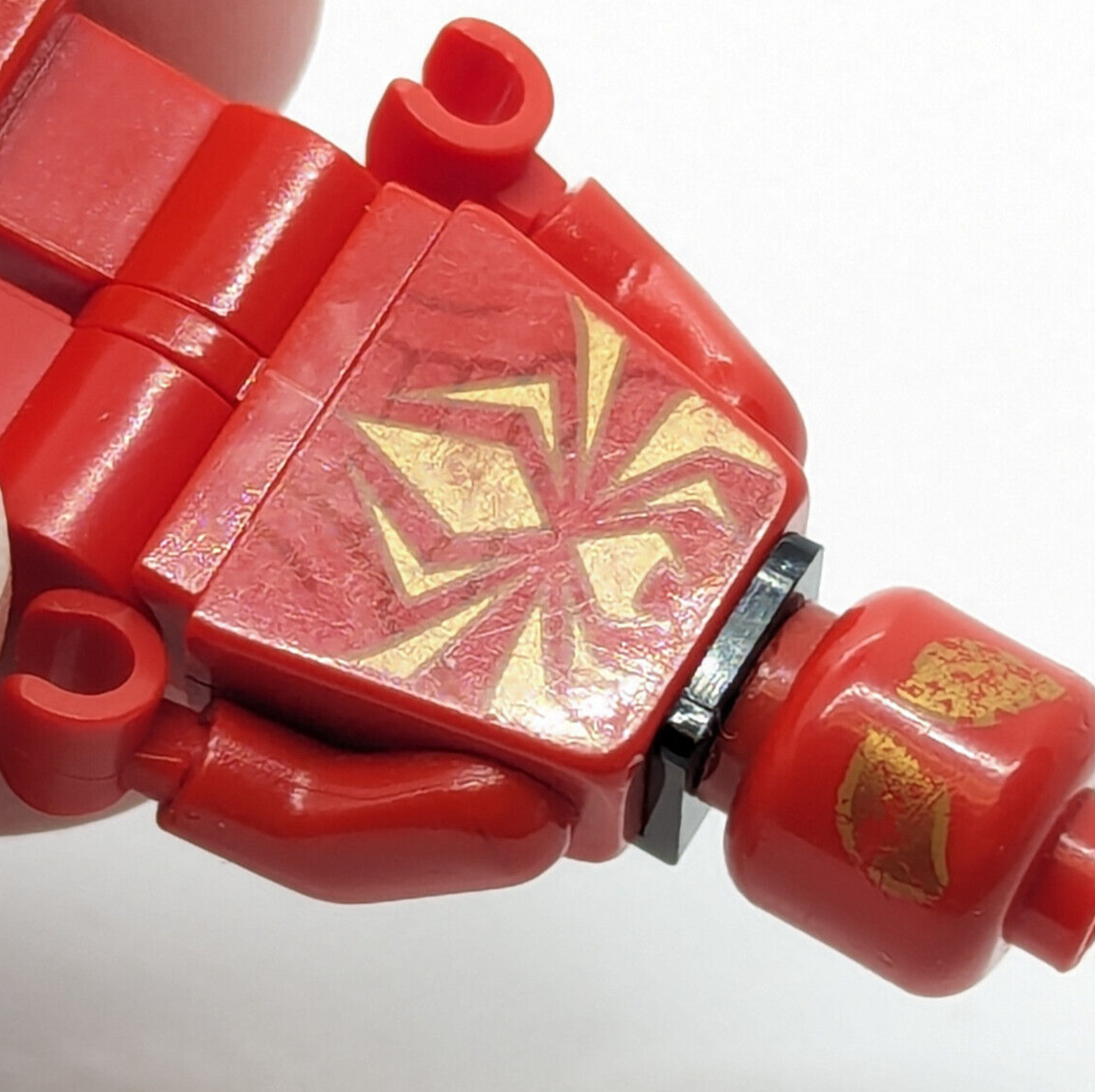 Lego Spider-Man:  Iron Spider Minifigure (sh193) 76037 Gold *See Condition* - StudBee