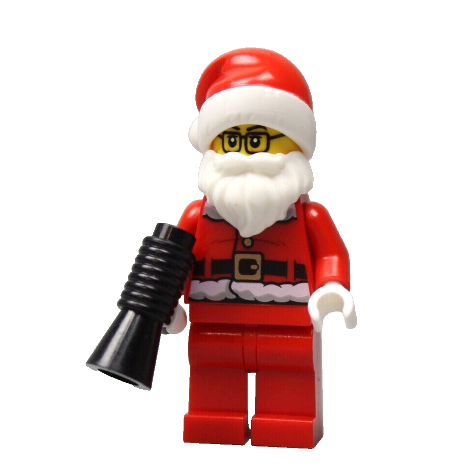 New LEGO City Minifigure: Santa Suit Fendrich (hol251) 60303 Holiday Winter (wtr