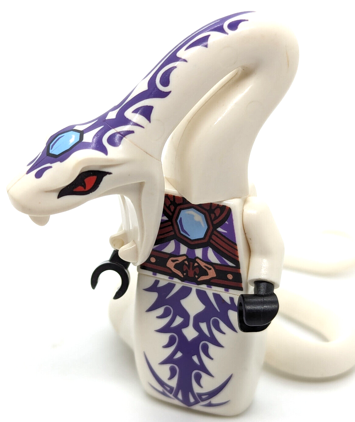 LEGO Ninjago Pythor Chumsworth - White & Purple Minifigure (njo131) 70750 - StudBee